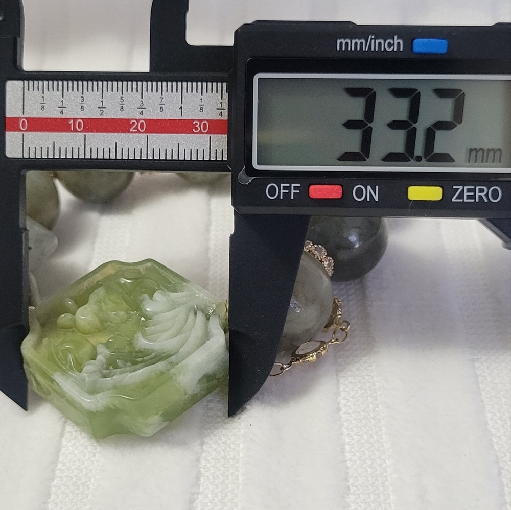 🎋Xiu Jade Rabbit Labradorite Bracelet - Picture 11 of 16